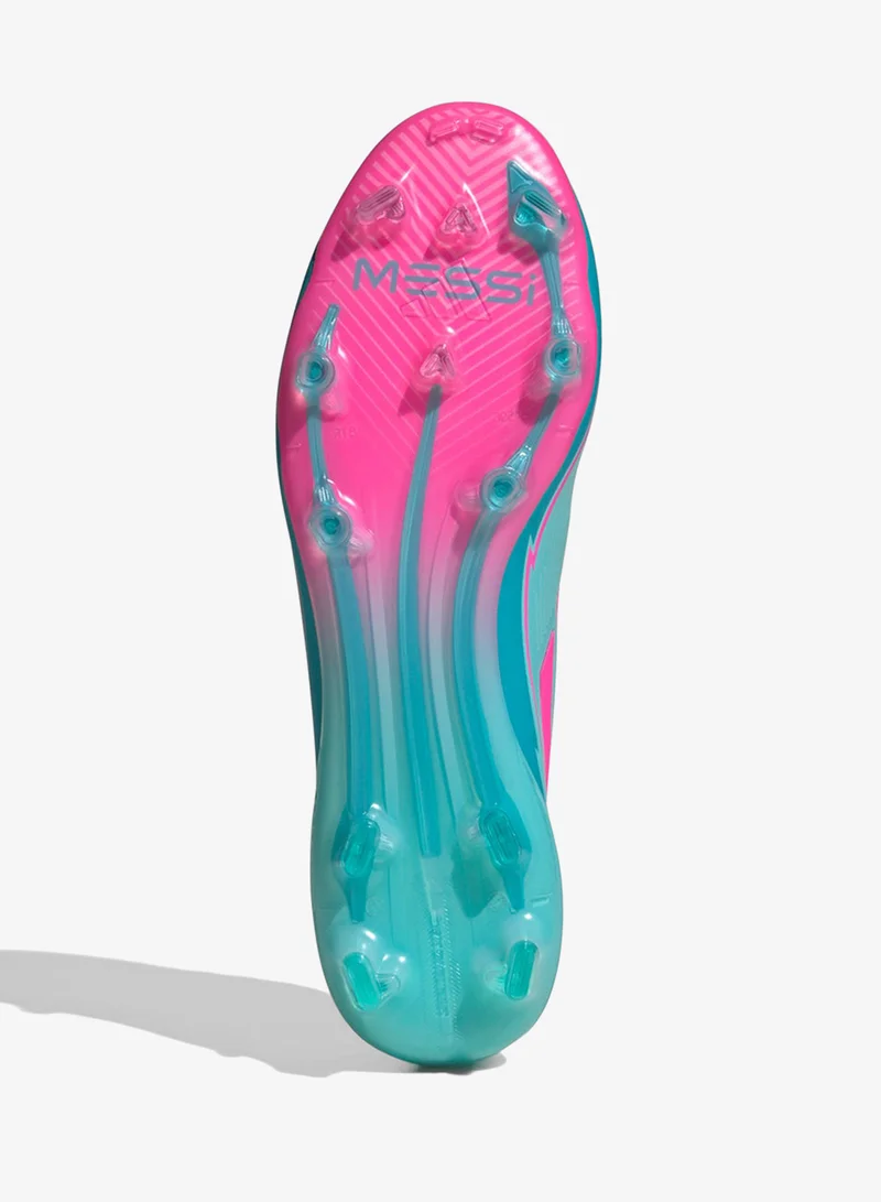 Adidas Flash Aqua / Lucid Pink / Lucid Cyan F50 Elite Messi Firm Ground Boots  | Best Price UAE
